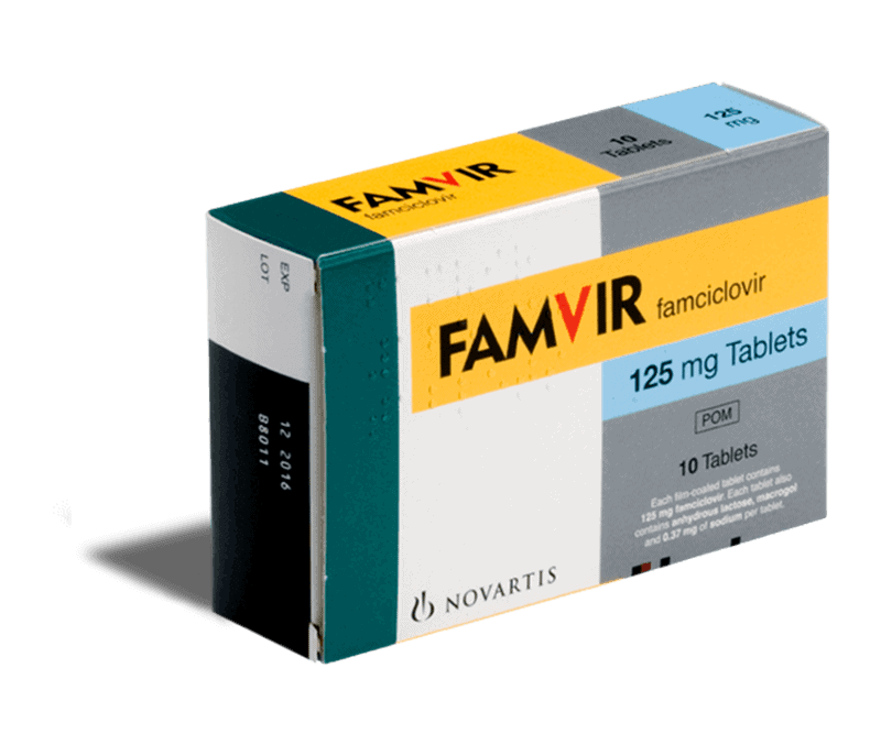 Comprar Famciclovir sem receita médica | Farmácia de Portugal